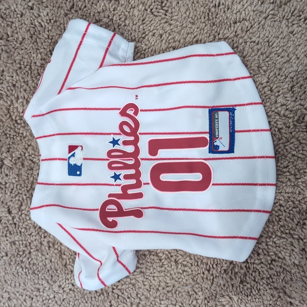 XS Phillies Pet Jersey for dog or cat